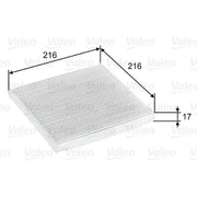 Valeo Cabin Air Filter (Pollen Filter) 698796