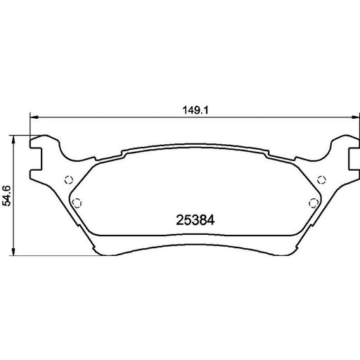 Mintex Brake Pad Set MDB4239