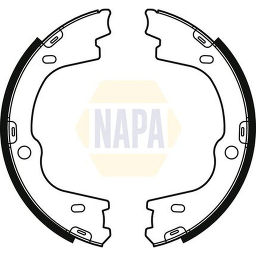 NAPA Parking Brake Shoe Set NBS5055