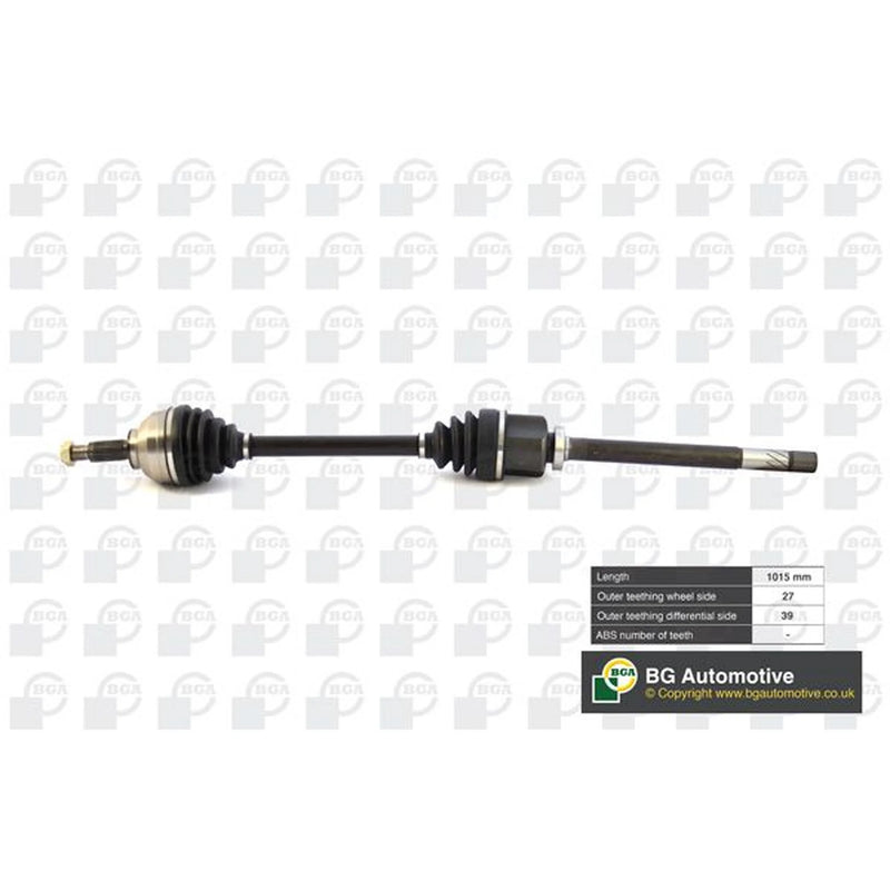 BGA CV Drive Shaft Driveshaft Front Right DS9529R