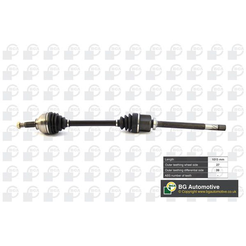 BGA CV Drive Shaft Driveshaft Front Right DS9529R