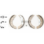 Textar Brake Shoe Set Axle Kit 91033500