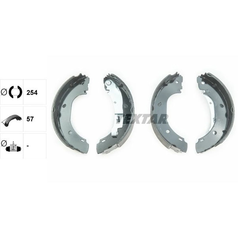 Textar Brake Shoe Set Axle Kit 91060900