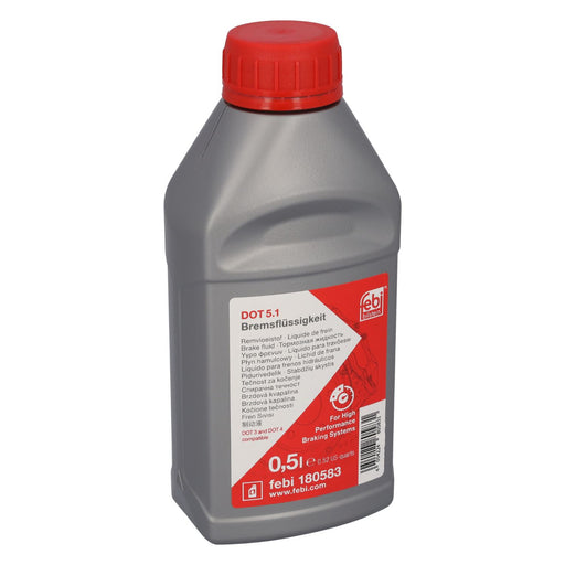 FEBI BILSTEIN Brake Fluid 0.5L Fits Alfa Romeo Audi BMW Chevrolet Chrysler DS FEBI - Town Parts