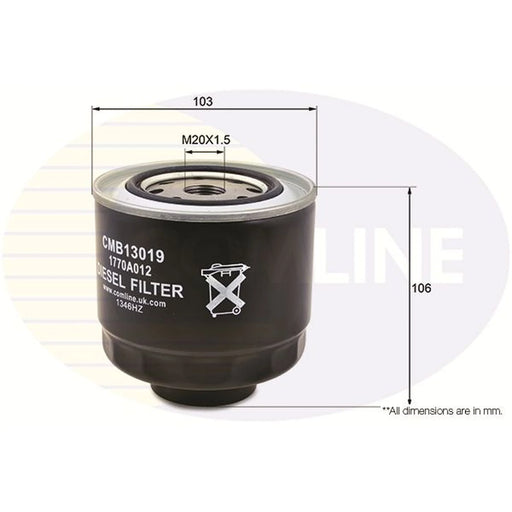 Comline Fuel Filter Element CMB13019