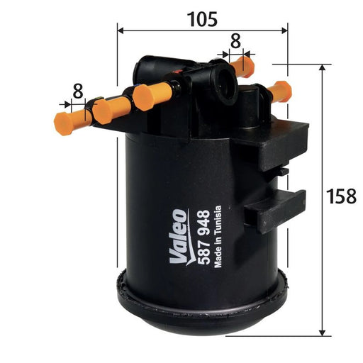 Valeo Fuel Filter Element 587948
