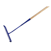 Faithfull Tarmac Rake 16 Round Teeth - Wooden Handled - FAITAR