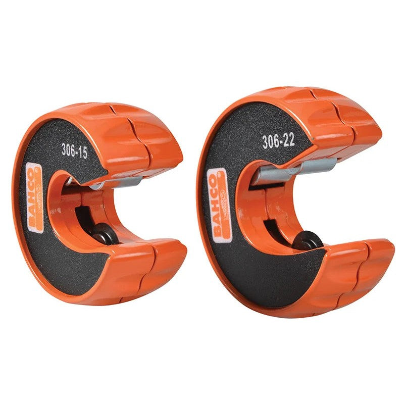 Bahco 306 Pipe Slice Twin Pack 15mm & 22mm - 306-PACK