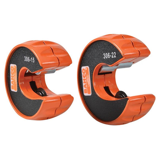 Bahco 306 Pipe Slice Twin Pack 15mm & 22mm - 306-PACK