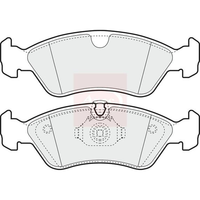 Apec Front Brake Pad Set PAD1031