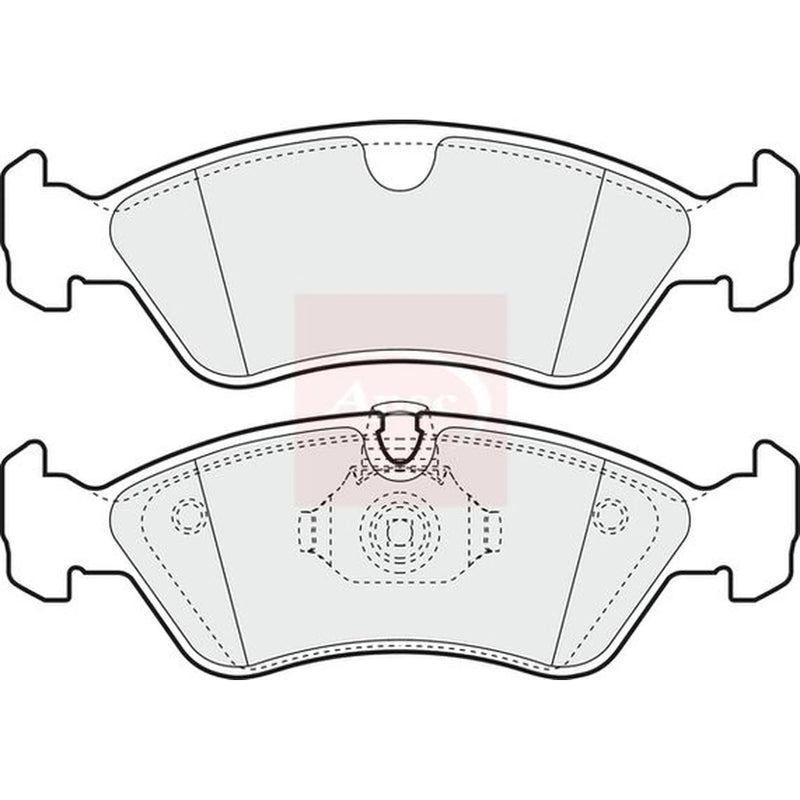 Apec Front Brake Pad Set PAD1031