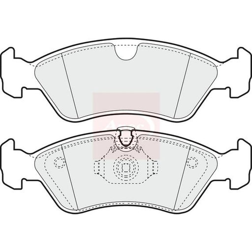 Apec Front Brake Pad Set PAD1031