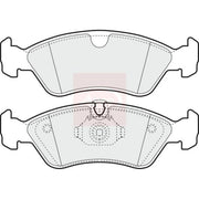 Apec Front Brake Pad Set PAD1031