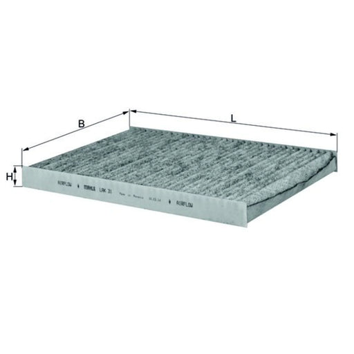 Mahle Cabin Air Filter (Pollen Filter) LAK 31