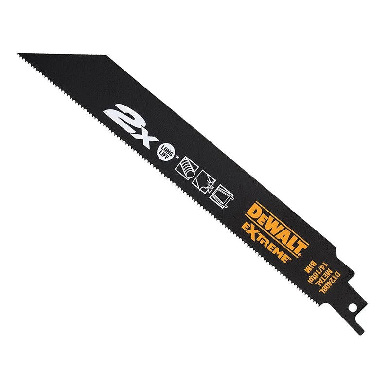DEWALT Power Tools 2X Life Metal Reciprocating Blade x 14/18