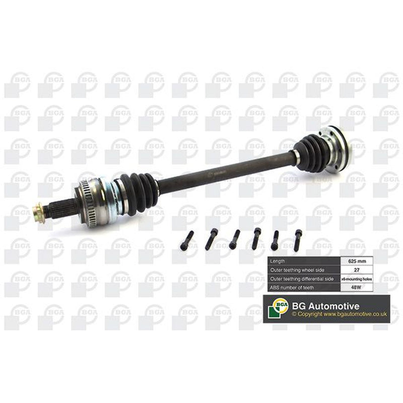 BGA CV Drive Shaft Driveshaft Rear Left DS0912L