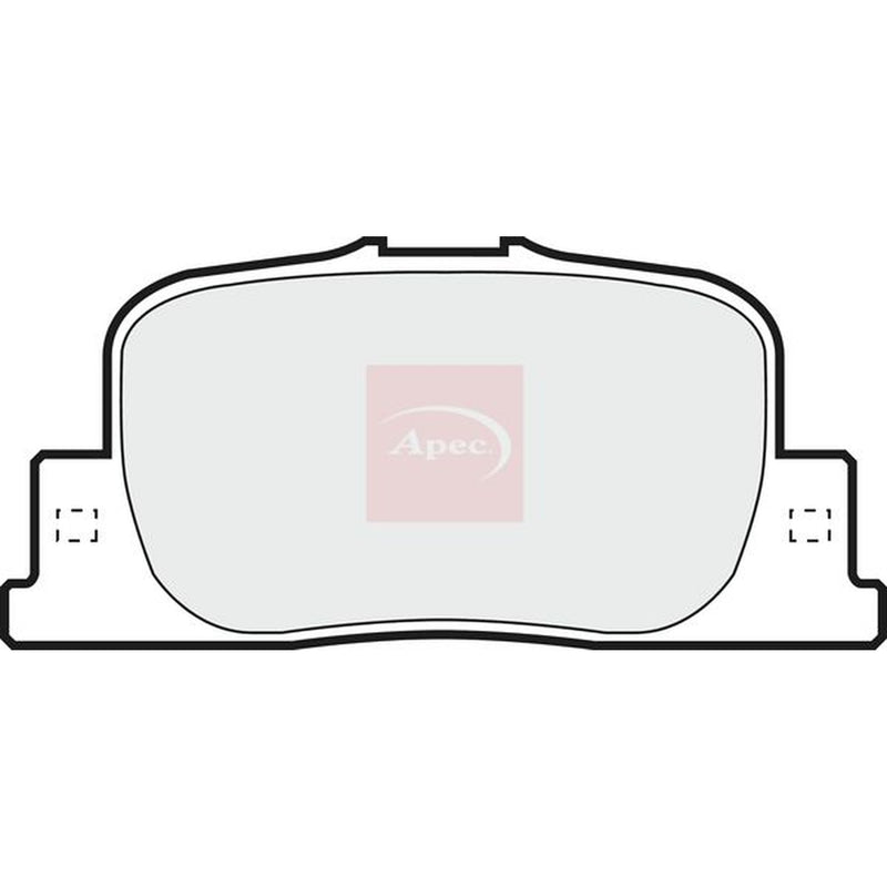 Apec Rear Brake Pad Set PAD1235