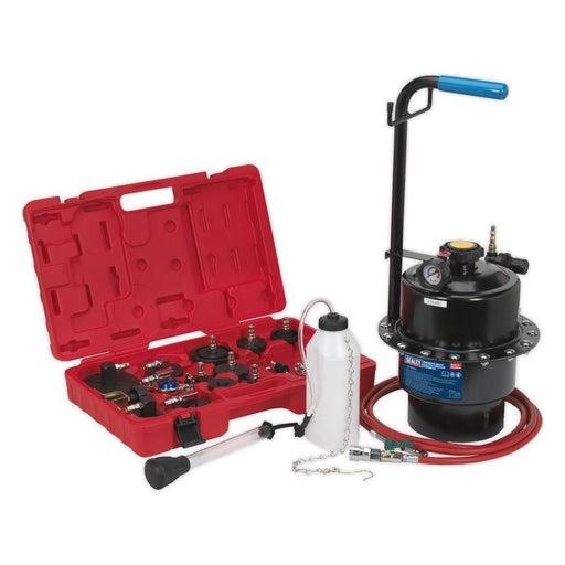 Sealey Pneumatic Brake & Clutch Pressure Bleeder Kit VS0204 Sealey  - Town Parts