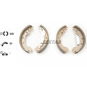 Textar Brake Shoe Set Axle Kit 91033200