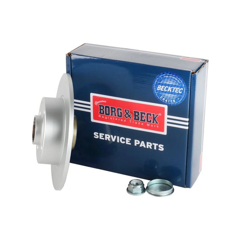 Borg & Beck 2 x Rear Brake Discs BBD5896S