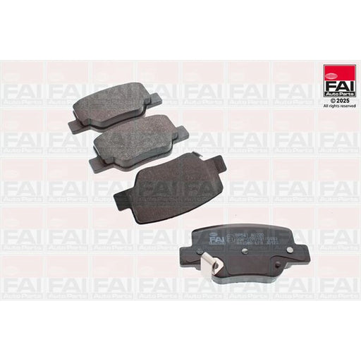 FAI Rear Brake Pad Set BP547