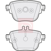 Apec Rear Brake Pad Set PAD2235