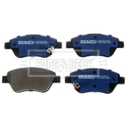 Borg & Beck 4 x Front Brake Pad Set BBP2388