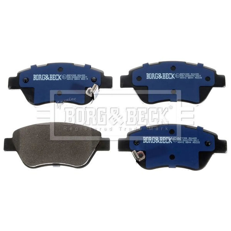 Borg & Beck 4 x Front Brake Pad Set BBP2388