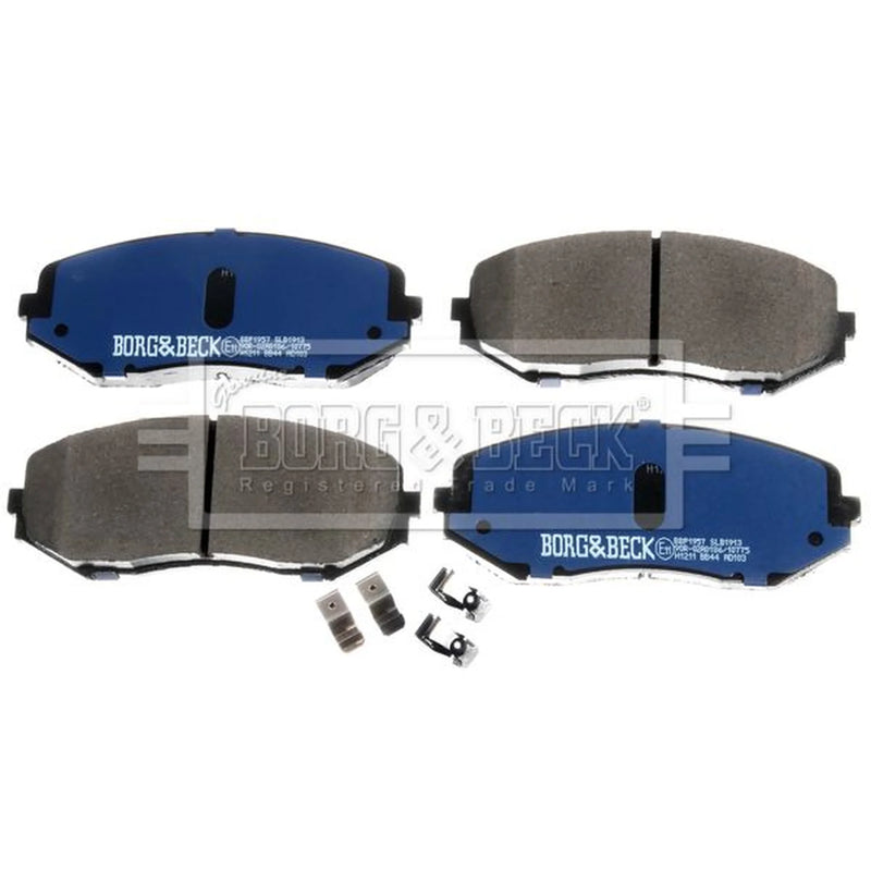 Borg & Beck 4 x Front Brake Pad Set BBP1957