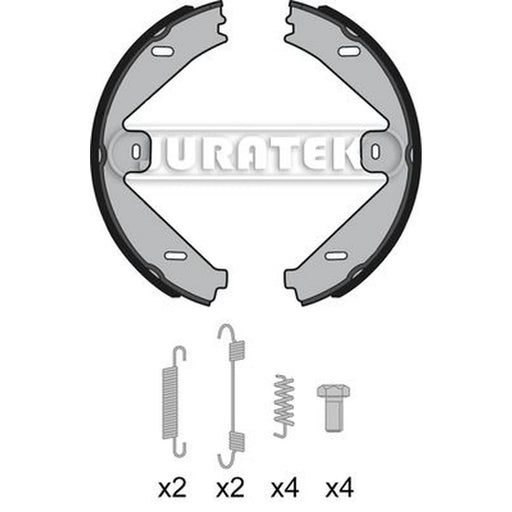 Juratek Brake Shoe Set Axle Kit Rear JBS1130