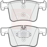 Apec Front Brake Pad Set PAD1830B