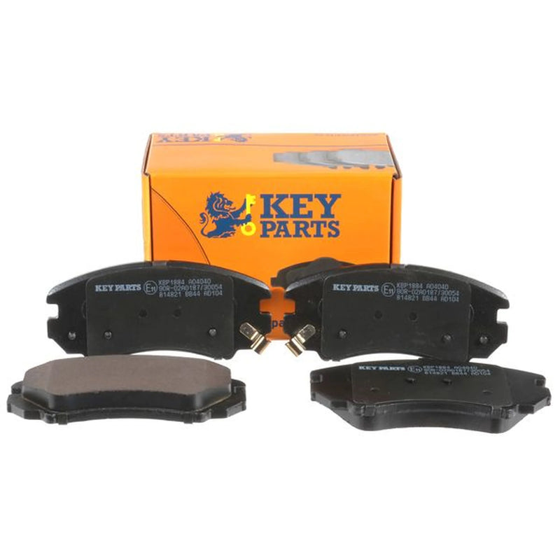 Key Parts 4 x Front Brake Pad Set KBP1884