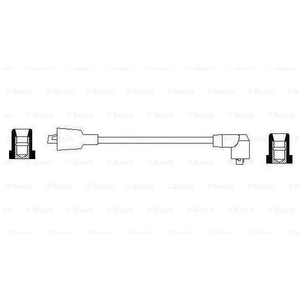 Genuine Bosch Ignition Lead Y40 Fits Mg B B Gt - 1.8 - 65-80 0986356040 Bosch  - Town Parts