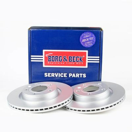 Borg & Beck 2 x Vented Front Brake Discs BBD4066
