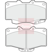 Apec Front Brake Pad Set PAD703