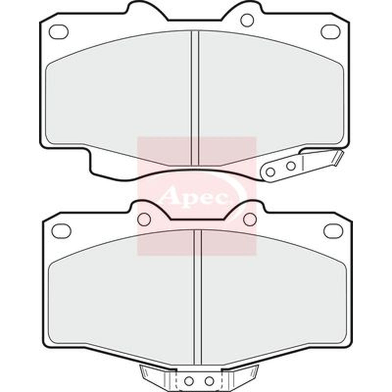 Apec Front Brake Pad Set PAD703