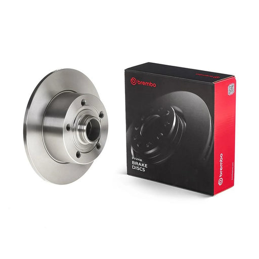 Brembo 2 x Solid Rear Brake Discs 08.6911.14