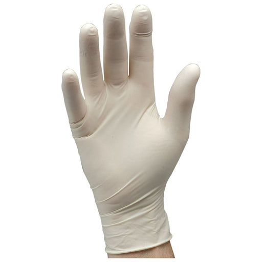 Draper Latex Gloves, Size Medium, White (Box of 100) 30929 Draper  - Town Parts