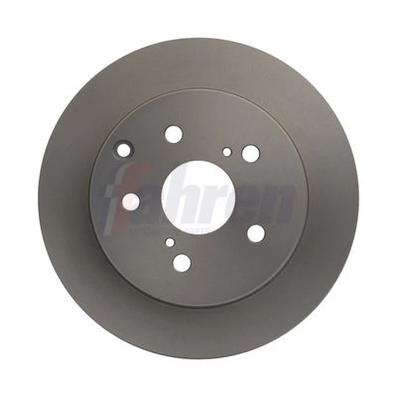 Fahren 2 x Solid Rear Brake Discs FBD6510