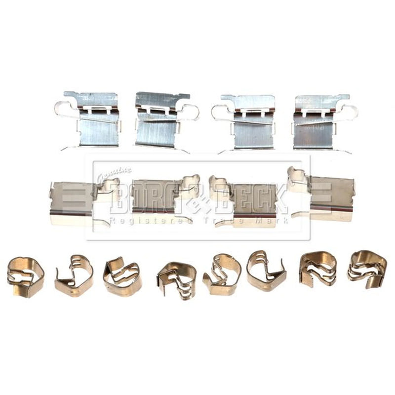 Borg & Beck Brake Pad Accessory Fitting Kit Front BBK1225