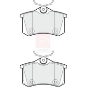 Apec Rear Brake Pad Set PD3276