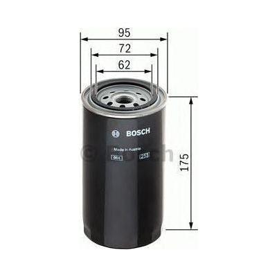 Bosch Cv Fuel Filter N2030 (Hgv) Fits Daf Lf 45.180 - 5.9 4X2 - 01-06 F026402030 Bosch  - Town Parts