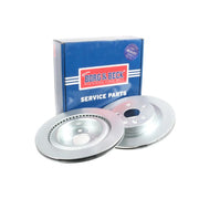 Borg & Beck 2 x Vented Rear Brake Discs BBD6358