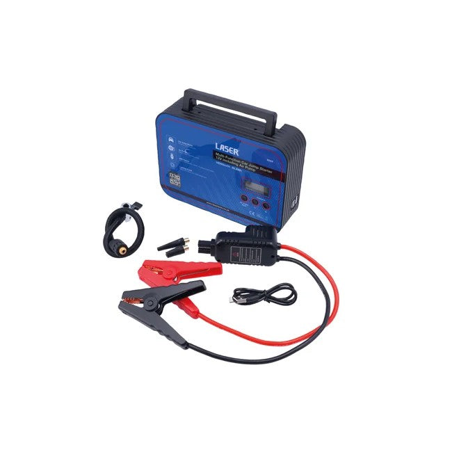 Laser Tools Multi-Function Car Jump Starter 12V including Air Pump - PL