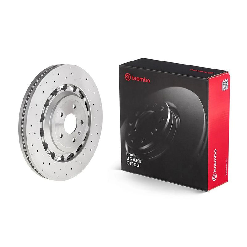 Brembo 2 x Aluminium Front Brake Disc Hub Brake Discs 09.D174.43