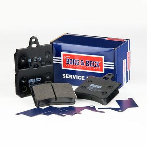 Borg & Beck 4 x Rear Brake Pad Set BBP1710
