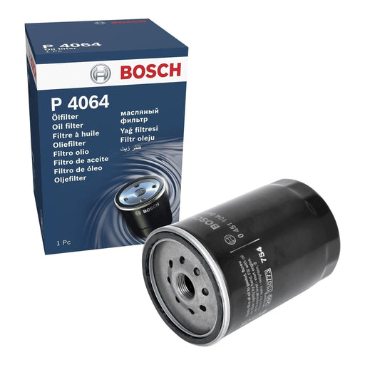 Genuine Bosch Car Oil Filter P4064 Fits Chevrolet  Corvette - 5.7 - 85-97 045110 Bosch  - Town Parts