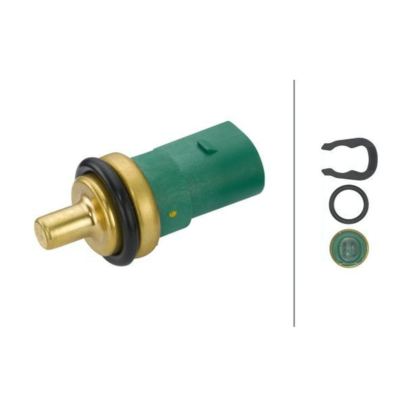 Hella Coolant Temperature Sensor Rear 6PT 009 107-141