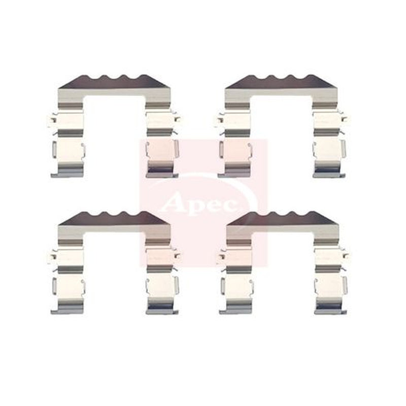 Apec Brake Pad Accessory Fitting Kit Front KIT1318