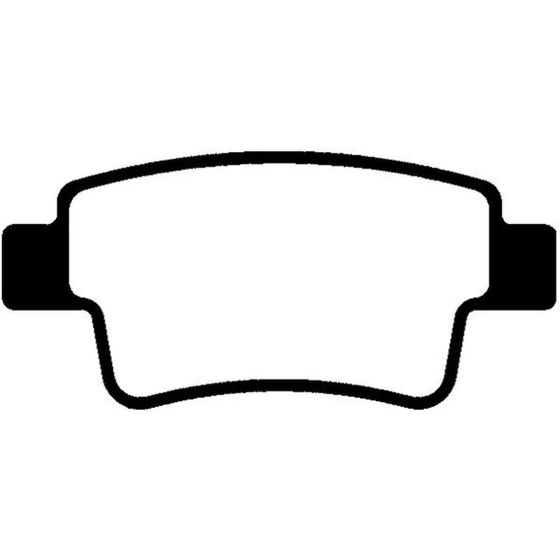Abtex Rear Brake Pad Set PLU1318